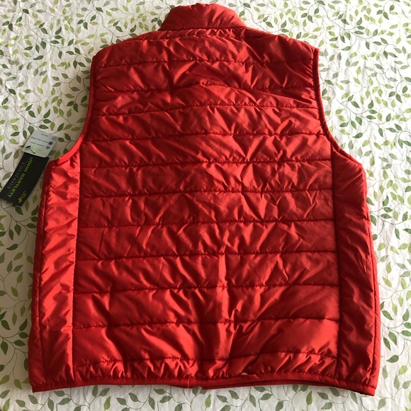 NWT - Orange Puffer Vest - Picture 2 of 5